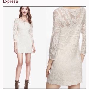 Ivory Express lace dress